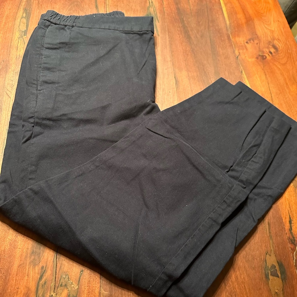 (Never Worn) Banana Republic Mason Tapered Navy Blue Pants